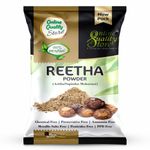 Buy Online Quality Store Reetha (100 gm) + Amla (100 gm) + Shikakai (100 gm) + Bhringraj (100 gm) + Hibiscus (100 gm) + Mehandi (100 gm) + FREE Indigo (100 gm) Powder For Hairs, 700 gm{hibiscombo_meh_ind_100} - Purplle