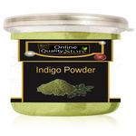 Buy Online Quality Store Indigo Powder - 150 g|Organic Indigo Powder | Indigofera Tinctoria | Natural Hair Colorant Black/Brown Hair & Beard |Indigo leaves powder {Jar_Indigo_150gm} - Purplle