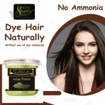 Buy Online Quality Store Indigo Powder - 150 g|Organic Indigo Powder | Indigofera Tinctoria | Natural Hair Colorant Black/Brown Hair & Beard |Indigo leaves powder {Jar_Indigo_150gm} - Purplle