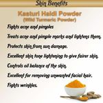 Buy Online Quality Store Kasturi Haldi Powder - 100 gmm|kasturi haldi |kasturi haldi powder for face beauty |kasturi Manjal Wild Turmeric Powder for Skin Whitening{kasturipowder100} - Purplle