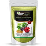 Buy Online Quality Store Henna Mix Powder - 300 g|Mehndi mix powder for body art, beard,hand|henna mix mehandi powder for hair,prem dulhan{Heena_Mix_Powder_300g} - Purplle