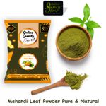 Buy Online Quality Store Mehendi Powder - 430 g |mehendi powder natural |henna powder for hair colour |Lawsonia Inermis |Mehndi Powder for Hair Color{Mehandi_powder_480gm} - Purplle