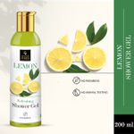 Buy Good Vibes Lemon Refreshing Shower Gel (Body Wash) | Hydrating, Moisturizing, Smoothening (200 ml) - Purplle