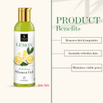 Buy Good Vibes Lemon Refreshing Shower Gel (Body Wash) | Hydrating, Moisturizing, Smoothening (200 ml) - Purplle