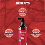 Buy Clensta Hair Serum Infused With Ziziphus Joazeiro & Salicylic Acid | Controls Dandruff, Deep Conditioning, Detangles, Prevents Itchy Scalp and Long Lasting Shine & Softness | 100 ml | For Her - Purplle