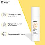 Buy Raaga Professional SPF 30 PA++++ Sunscreen Lotion with UVA + UVB Protection, Anti Tan Actives, Non Greasy, Water and Sweat Proof Technology, All Skin Types, 55 ml - Purplle