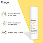 Buy Raaga Professional SPF 15 PA++++ Sunscreen Lotion with UVA + UVB Protection, Anti Tan Actives, Non Greasy, Water and Sweat Proof Technology, All Skin Types, 55 ml - Purplle