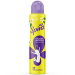 Buy New Spinz Yellow Blossom Perfumed Deo for Women, with Fresh Firangipani Fragrance for Long Lasting Freshness and 24 Hours Protection, 200 ml - Purplle