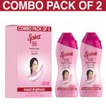 Buy COMBO PACK OF 2 SPINZ BB BRIGHTENING & BEAUTY FACE TAIC RADIANT PINK INSTANT BRIGHTNESS SOFT & SMOOTH SKIN COVERS SPOTS & BLEMISHES LASTS LONGER 2X - Purplle