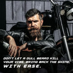 Buy Biker's Beard Styling Oil - Shine with Argan Oil and Vitamin E, Beard Oil for Soft Smooth Shiny Beard for Men, Best Beard Oil for Men, 30 ml - Purplle
