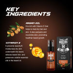 Buy Biker's Beard Styling Oil - Shine with Argan Oil and Vitamin E, Beard Oil for Soft Smooth Shiny Beard for Men, Best Beard Oil for Men, 30 ml - Purplle