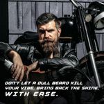 Buy Biker's Beard Styling Oil - Shine with Argan Oil and Vitamin E, Beard Oil for Soft Smooth Shiny Beard for Men, Best Beard Oil for Men, 30 ml - Purplle