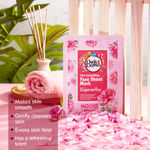 Buy Buds & Berries Skin Smoothing Bulgarian Rose Sheet Mask | NO Paraben, NO Silcone - 25 gm - Purplle