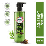 Buy Buds & Berries Clove & Teatree Oil Acne fight Facewash, Acne prone Skin, No Sulphate, No Paraben - 240 ml - Purplle