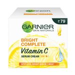 Buy Garnier Skin Naturals Bright Complete Vitamin C Serum Cream with SPF40 for Sun Protection and Skin Brightening - Suitable For all Skin Types, 23 gm - Purplle