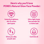 Buy Pond's Natural Glow Face Powder, Pink Glow - 30G - Purplle