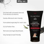 Buy Glamveda Men Activated Charcoal Peel Off Mask (100 g) - Purplle