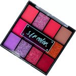 Buy S.f.r Color Matte and Shimmer 12 Color Eyeshadow Palette - 7194-01 (25.2 g) - Purplle