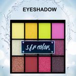 Buy S.f.r Color Matte and Shimmer 12 Color Eyeshadow Palette - 7194-02 (25.2 g) - Purplle