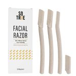 Buy Sotrue Reusable Face Razor for Women - 3 Razors - Purplle