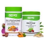 Buy OZiva Skin Repair Combo (OZiva Plant Based Matcha Plus + Glutathione Builder) - Purplle