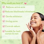 Buy WishCare 2% Salicylic Acid with AHA, GreenTea, & TeaTree For Oliy Skin & Acne- Face Wash - 100 ml - Purplle