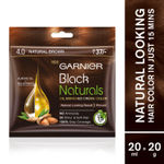 Buy Garnier Naturals Brown Shade 4 20g + 20ml - Purplle