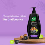 Buy Nyle Naturals Volume Enhance Shampoo, With Blackberry, Reetha and Amla, Gental & Soft, pH Balanced and Paraben Free, For Men & Women,400ml - Purplle