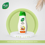 Buy Nyle Naturals Anti-Hairfall Shampoo, With Coconut Milk, Badam and Amla, Gental & Soft, pH Balanced and Paraben Free, For Men & Women, 90ml - Purplle