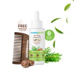 Buy Mamaearth Tea Tree Beard Oil for men, with Tea Tree & Salicylic Acid for Itch-Free Beard – 30 ml - Purplle