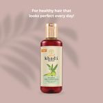 Buy Vagad's Khadi Herbal Gramodaya A mla and Bhringraj Shampoo 210 ml | Strengthens Hair | Best for Hair Fall | Parabens Free | Silicon Free - Purplle