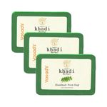 Buy Vagad's Khadi Neem Soap 125gm | Keep away from Allergies | | Free from Parabens | Silicon Free (Pack of 3) - Purplle
