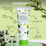 Buy Satthwa Biotin & Collagen Shampoo With DHT Blockers - Volumising Biotin Shampoo for Men and Women (200ml) - Purplle