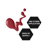 Buy Ramble Nail Polish,Long Lasting, Fade Resistant, Quick Dry, Smooth Finish Lacquer Gel 12 Ml Shade Purple & Oink - Purplle