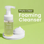 Buy Earth Rhythm Phyto Clear Foaming Cleanser | Controls Oil Production, Deep Cleanses, Lightens Scars | for Oily & Acne Prone Skin | Men & Women - 100 ML - Purplle