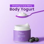 Buy Earth Rhythm Ginseng & Acai Berry Body Yogurt | Makes Skin Plump, Moisturizes Skin, Increases Collagen Production | for All Skin Types | Men & Women - 100 ML - Purplle