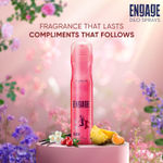 Buy Engage Blush Deodorant For Women, Fruity and Floral, Skin Friendly, 150 ml Deo Body Spray - Purplle