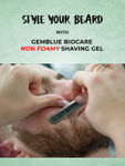 Buy Gemblue Biocare Sensitive Non Foamy Shaving Gel for Men , 500 gm - Purplle