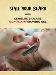 Buy Gemblue Biocare Lemon Non foamy Shaving Gel for Men , 500 gm - Purplle