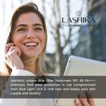 Buy Lashika Blue Filter Sunscreen SPF 45 PA+++ 30 Ml - Purplle
