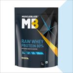 Buy MuscleBlaze Raw Whey Protein, 1 kg Unflavoured - Purplle