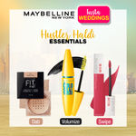 Buy Maybelline New York InstaWeddings Hustler Haldi Combo - Pack of 3 (Fit Me Loose Finishing Powder - Medium, 20g + Superstay matte Ink - Ruler, 5ml + Colossal Waterproof Mascara, 10ml) - Purplle