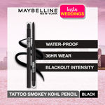 Buy Maybelline New York InstaWeddings Mystical Weddings Combo - Pack of 3 (Fit Me Primer - Matte + Poreless, 30g + SuperStay Caryon - Stay Exceptional, 1.2g + Tattoo Studio Smokey Gel Pencil - Black, 0.28g) - Purplle