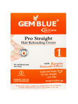 Buy Gemblue Biocare Pro Straight hair Rebonding cream + Pro Neutrializing cream (125*2 ml) - Purplle