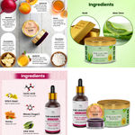 Buy Combo of 3- Aloe Vera Gold Gel 100gm & Beetroot Lip Balm 5gm & Pore Minimizing Face Serum 15ml - Purplle