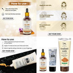 Buy Combo of 3- BB Cream 30 gm & Multani Mitti Face Wash 100ml & Glow Face Serum 30ml - Purplle
