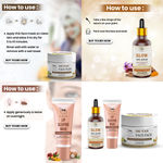 Buy Combo of 3- Glow Face Serum 30ml & De Tan Pack (Ready To Use) 50gm & Lip Sleeping Mask 10G - Purplle