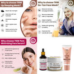 Buy Combo of 3- Pore Minimizing Face Serum15ml & De Tan Pack (Ready To Use)50gm & Lip Sleeping Mask 10G - Purplle