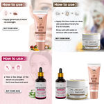 Buy Combo of 3- Pore Minimizing Face Serum15ml & De Tan Pack (Ready To Use)50gm & Lip Sleeping Mask 10G - Purplle