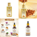Buy Combo of 2- Almond Oil 100ml & Glow Face Serum 30ml - Purplle
